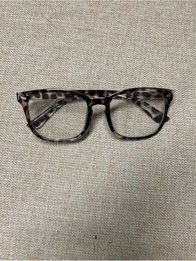 Tortoiseshell Square Blue Light Glasses